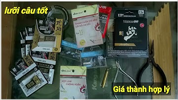 Cách chọn lưỡi câu cá diếc,cá chép - Câu cá tự nhiên ✅