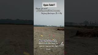 Dijual Cepat Tanah Siap Bangun di Samping Perumahan Tanjung Barangan