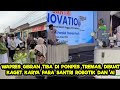 Antusias Para Santri Sambut Wapres Gibran Saat Tiba Di Ponpes Tremas Pacitan Program Robtik Dan AI