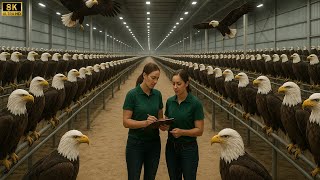 Behind the Scenes: The Full Process of Modern Eagle Farming in a Mega-Factory