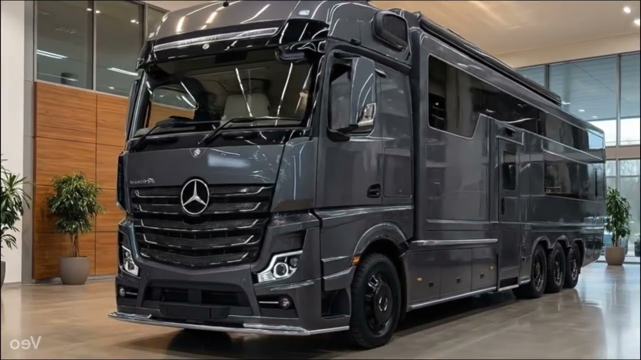 Грузовик или частный самолет? – Интерьер Mercedes Actros MegaSpace 2026 года, который шокирует всех.
