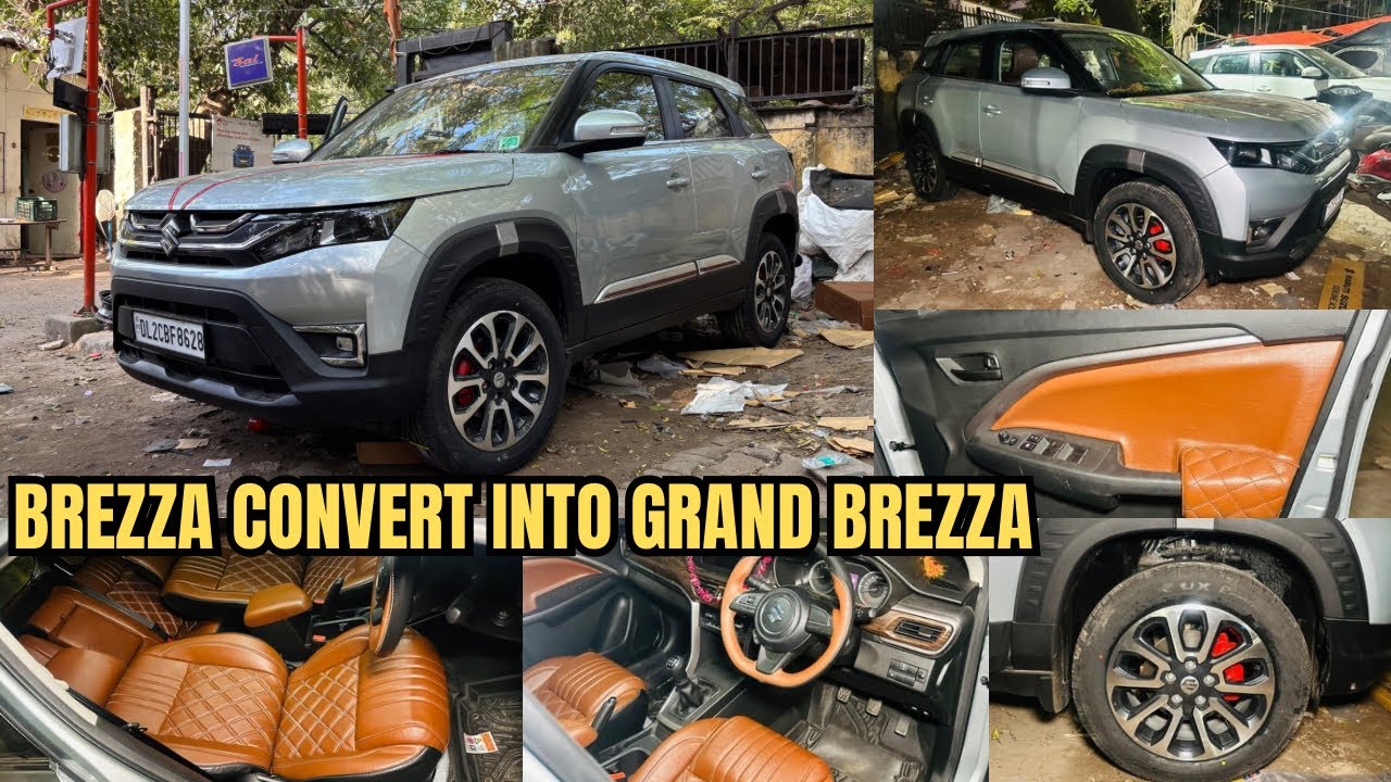 Brezza 2025 Facelift Convert Into Grand Brezza 😎 Brezza 2025 Modified 👌