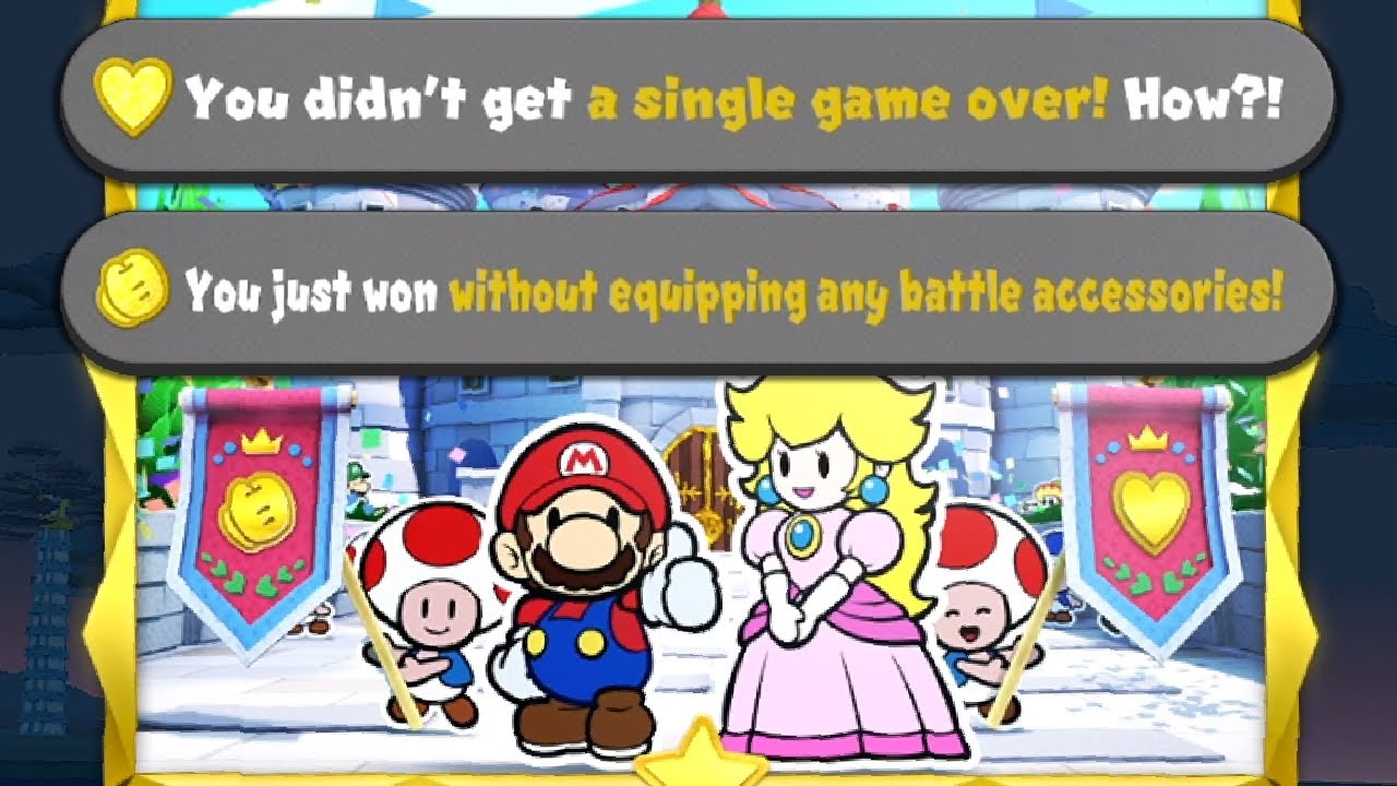 Paper Mario The Origami King Secret Ending! (102) YouTube