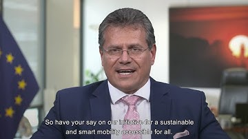 Smart Mobility Initiative video for the Have Your Say Portal