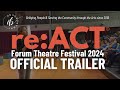 Inwardbound react forum theatre festival 2024 official trailer