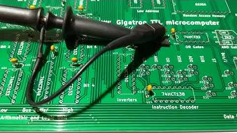 Building a Gigatron TTL computer - Power and Clock circuit