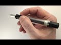 Обзор перьевой ручки Delta “Button Filler” Demonstrator, LE