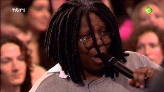 Video thumbnail of "Whoopi Goldberg & ZO! Gospel Choir - Oh Happy Day (College Tour)"