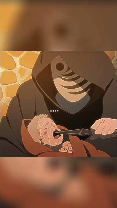 Obito 😈 forced minato 💀 to use flying raijin jutsu 🗿