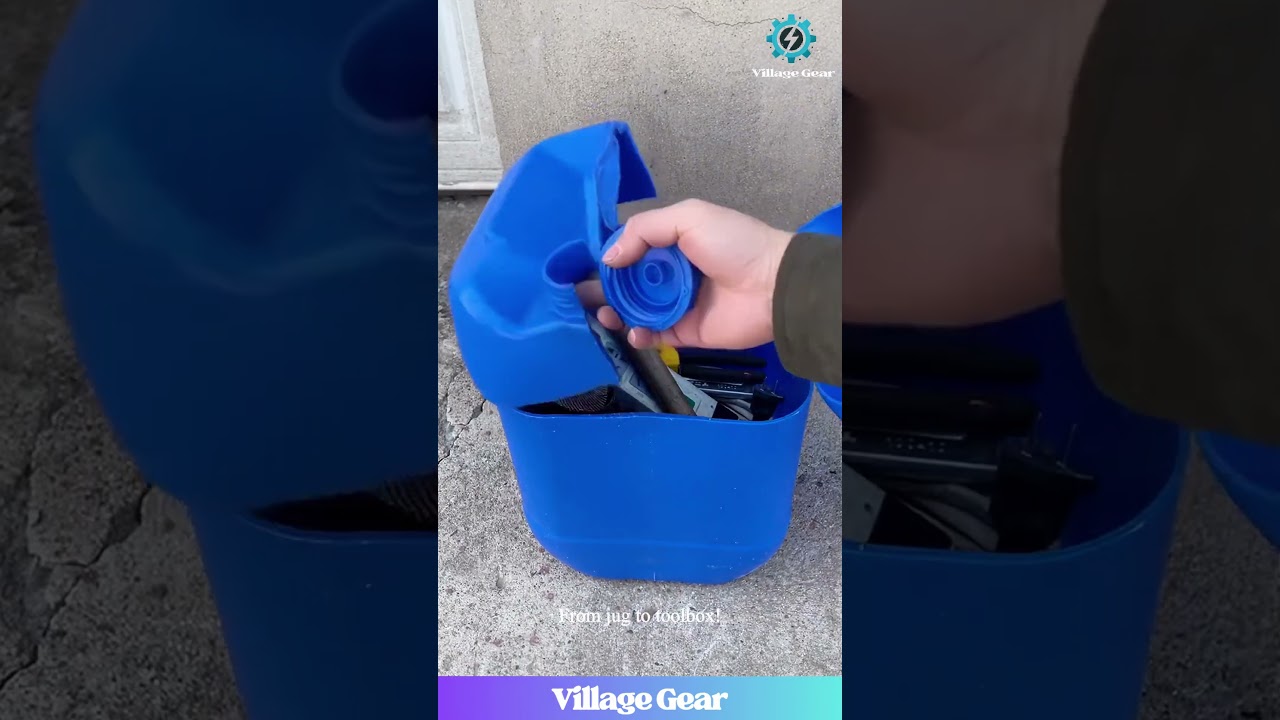 Toolbox Level: Recycled Jug😂This DIY is Actually SMART 