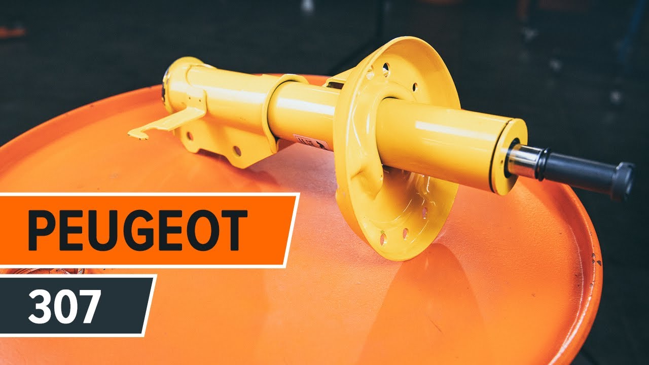 How to replace front shock absorbers and shock absorber