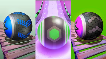 Going Ball vs Action Ball vs Rollance Ball , walkthrough IOS Android Colour Run gameplay  New Update