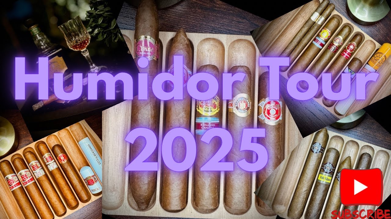 “What’s in My Humidor? | 2025 Updated Collection Humidor Tour” | #humidortour