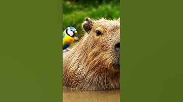 capybara speaking his mind #aivideo #veo3 #ai #aivisuals #animals #wildlife