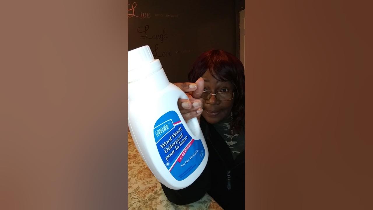 THE HOME STORE WOOL WASH DETERGENT COLD WATER FOR FINE WASHABLES REVIEW 1/DOLLAR TREE YouTube