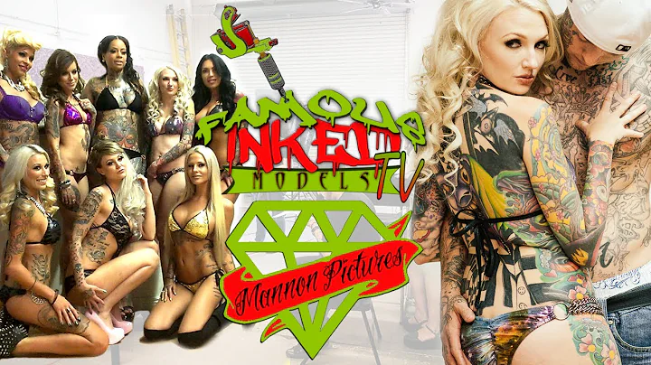 Famous Inked Models Behind the scenes Photoshoot O...