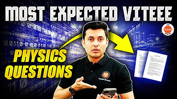 VITEEE 2024 | Top Expected Questions From Physics & English | Shreyas Sir
