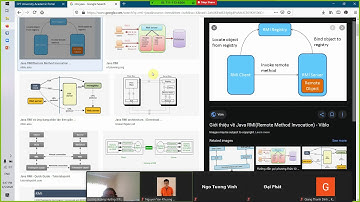 Demo về lập trình RMI cơ bản trong Java Swing
