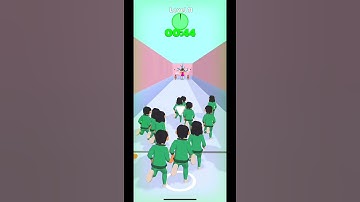 K-Run challenge 3D 🦑 level 11 / Squid game / Gameplay all levels #Shorts