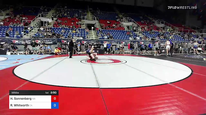 195 Lbs Consi Of 32 #1 - Hunter Sonnenberg, Washin...