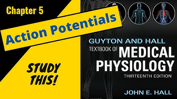 Guyton and Hall Medical Physiology (Chapter 5) REVIEW Action Potentials || Study This!