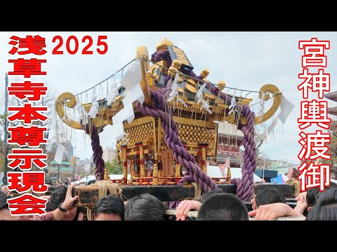 浅草寺本尊示現会2025 宮神輿渡御 3/18撮影 - 東京都台東区 - Tokyo Asakusa