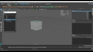 Outliner in Maya