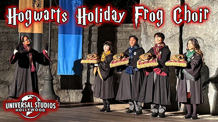 The Magic Returns! FULL 2025 Holiday Frog Choir – Wizarding World of Harry Potter 🐸✨❄️