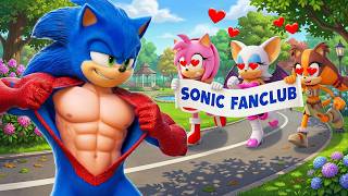 Female Fans' Crazy Love for SONIC SPIDER!? - Can SONIC Run Away?! - Sonic The Hedgehog 3 Animation