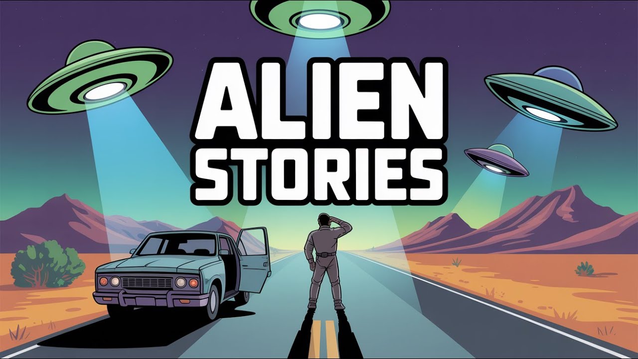 *TRUE* Alien & UFO Encounter Stories For Sleep | Black Screen With Rain Sounds Vol.15
