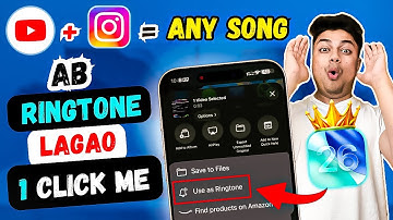 New iOS 26 Set Any Song as Ringtone in 1 Click ✅ YouTube, Instagram & WhatsApp