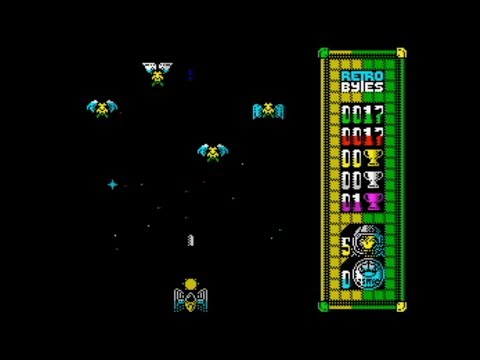 ZX Destroyer (2014) Walkthrough + Review, ZX Spectrum - YouTube