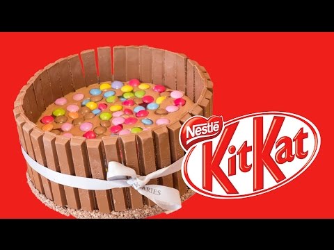 recette-gâteau-kitkat---smarties-&-kit-kat-bar