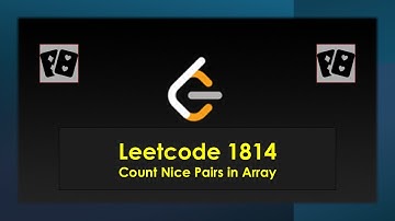 Count Nice Pairs in an Array - Leetcode [Medium] [FR] [Python]