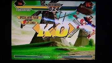 CVS2 NAKORURU Corner Juggle Comboカプエス2 ナコルル 画面端空中コンボ