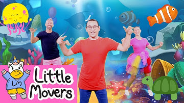 Jellyfish Dance For Kids: Easy And Fun Ocean Movement! Fun Dance Steps For Toddlers | Little Movers