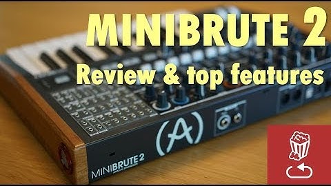 MiniBrute 2 Review, and the 48 point patch bay (!) explained