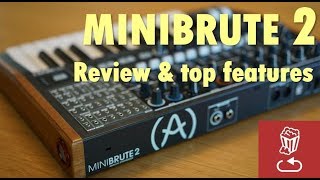 MiniBrute 2 Review, and the 48 point patch bay (!) explained