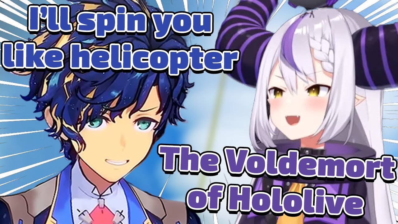 Astel's response to Laplus and she wants to exorcise him ǀ Hololive ǀ Holostars