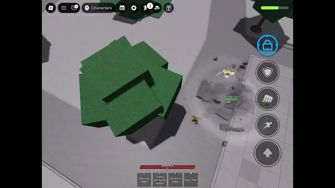 The Strongest Battleground gameplay (very lazy video)