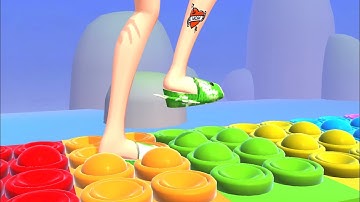 Tippy Toe 👸👑 🌈 MAX LEVELS All Levels Gameplay Walkthrough Android, iOS NEW UPDATE!!