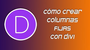 ✅ Crear columnas fijas o sticky en Wordpress con Divi