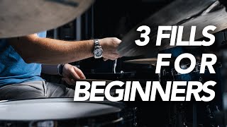 3 Basic Drum Fills - Drum Lesson