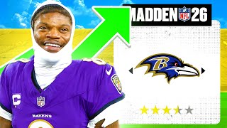 I Rebuilt The Baltimore Ravens In Madden 26!