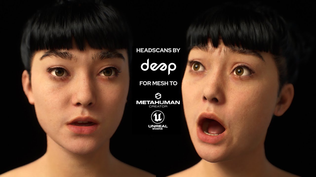 head scans to Metahuman avatar