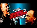 JAMES HETFIELD CONFRONTS LARS ULRICH ON HIS DRUMMING/ LARS ULRICH LETS DOWN A METALLICA FAN - FUNNY