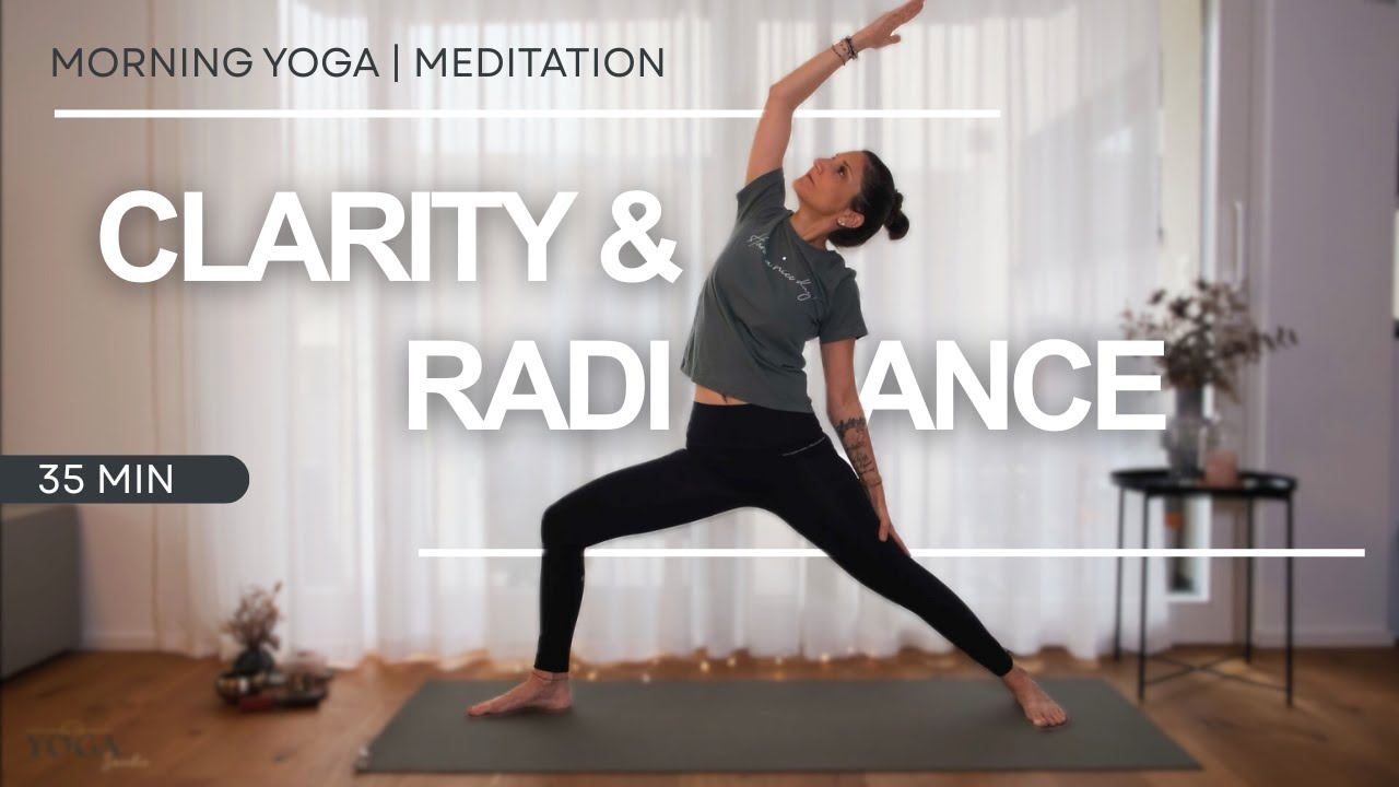 Morning Yoga & Meditation | Clarity & Radiance for Your Day 🧘‍♀️✨ 