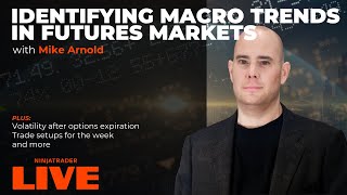 Identifying macro trends in major futures markets with Mike Arnold. Plus, options expiration fallout