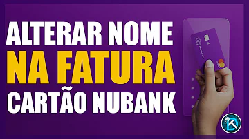 Como alterar o nome no cartão de crédito?