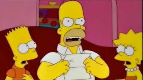 The Simpsons - Viewer Mail Time